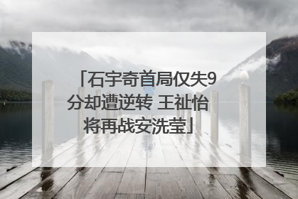 石宇奇首局仅失9分却遭逆转 王祉怡将再战安洗莹