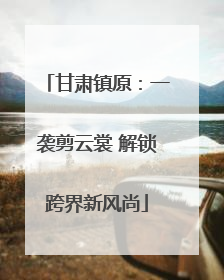 甘肃镇原：一袭剪云裳 解锁跨界新风尚