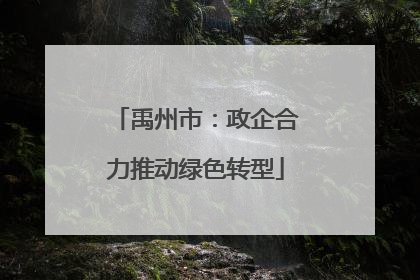 禹州市：政企合力推动绿色转型