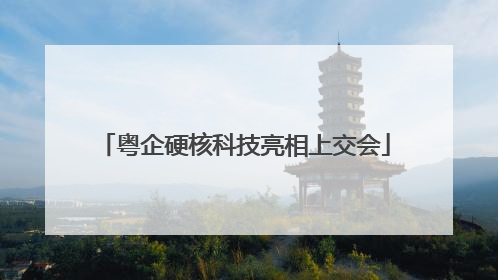 粤企硬核科技亮相上交会