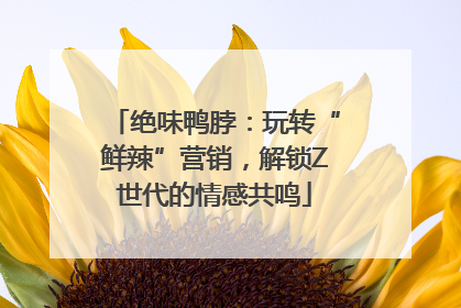 绝味鸭脖：玩转“鲜辣”营销，解锁Z世代的情感共鸣