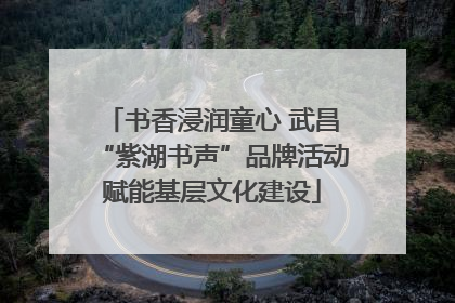 书香浸润童心 武昌“紫湖书声”品牌活动赋能基层文化建设