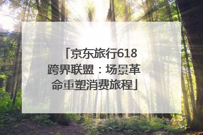 京东旅行618跨界联盟：场景革命重塑消费旅程