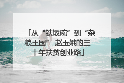 从“铁饭碗”到“杂粮王国” 赵玉娥的三十年扶贫创业路