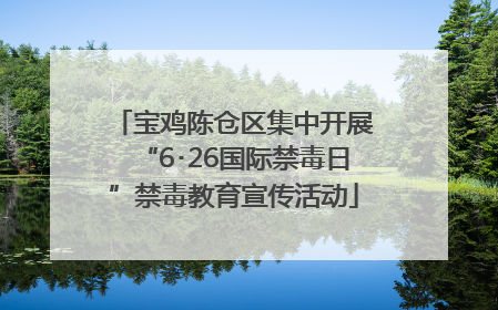 宝鸡陈仓区集中开展“6･26国际禁毒日”禁毒教育宣传活动