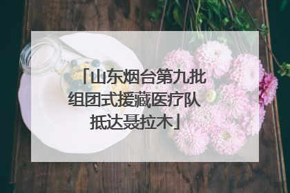 山东烟台第九批组团式援藏医疗队抵达聂拉木