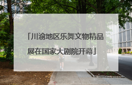 川渝地区乐舞文物精品展在国家大剧院开幕
