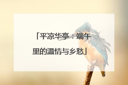 平凉华亭：端午里的温情与乡愁