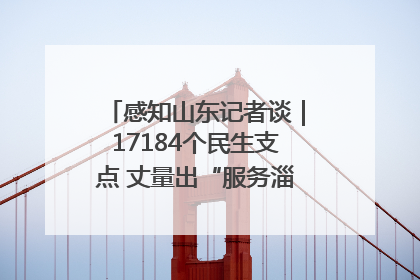 感知山东记者谈｜17184个民生支点 丈量出“服务淄博”的文明温度