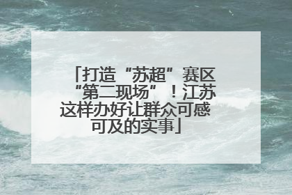 打造“苏超”赛区“第二现场”！江苏这样办好让群众可感可及的实事
