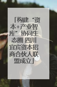 构建“资本+产业智库”协同生态圈 四川宜宾资本招商合伙人联盟成立