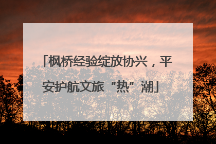 枫桥经验绽放协兴，平安护航文旅“热”潮