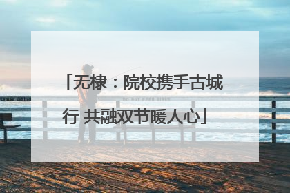 无棣：院校携手古城行 共融双节暖人心