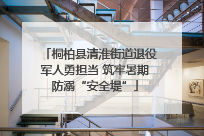 桐柏县清淮街道退役军人勇担当 筑牢暑期防溺“安全堤”