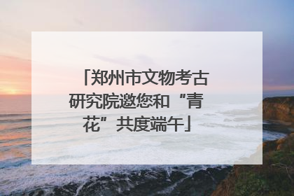 郑州市文物考古研究院邀您和“青花”共度端午