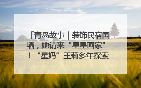 青岛故事｜装饰民宿围墙，她请来“星星画家”！“星妈”王莉多年探索孤独症融合教育，把民宿打造成特殊儿童活动站