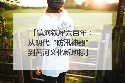 镇河铁犀六百年：从明代“防汛神器”到黄河文化新地标