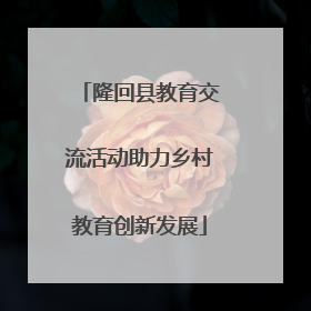 隆回县教育交流活动助力乡村教育创新发展