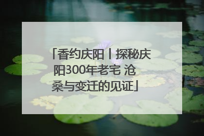 香约庆阳丨探秘庆阳300年老宅 沧桑与变迁的见证
