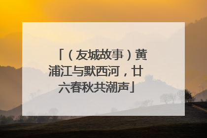 （友城故事）黄浦江与默西河，廿六春秋共潮声